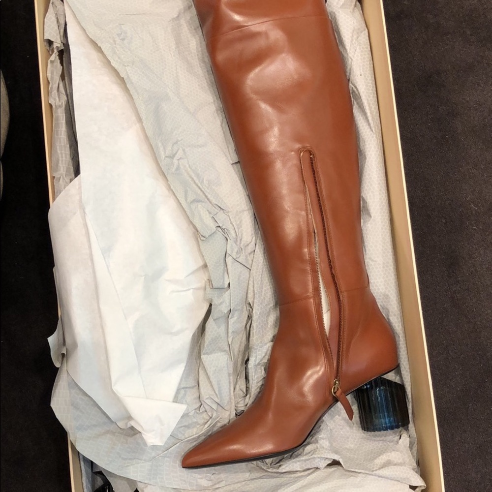 Roberto Cavalli Over the Knee Boot -Brown